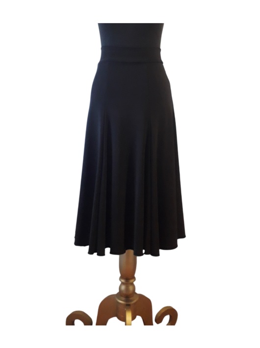 Falda de baile Chile corta 6 cortes f1