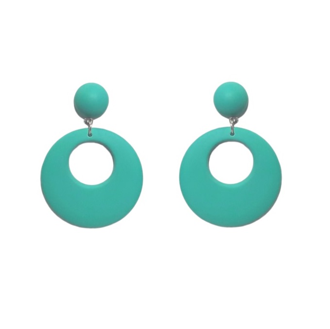 AI192 Aro mediano plastico verde menta v3