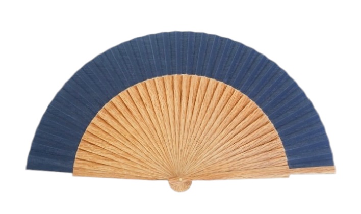 Abanico Chile roble liso marino