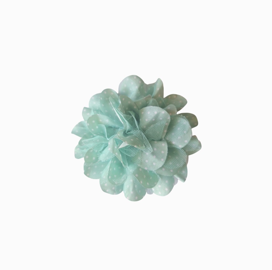 AF25A Flor lunares verde agua f1