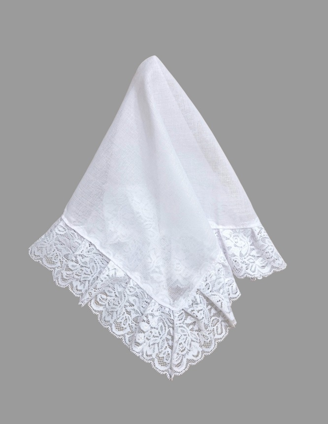 Panuelo cueca Chile con encaje f2