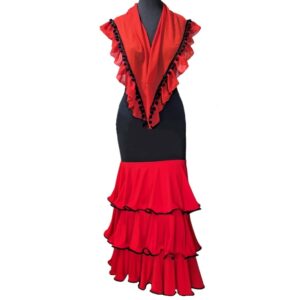 Conjunto Volantes Rojos