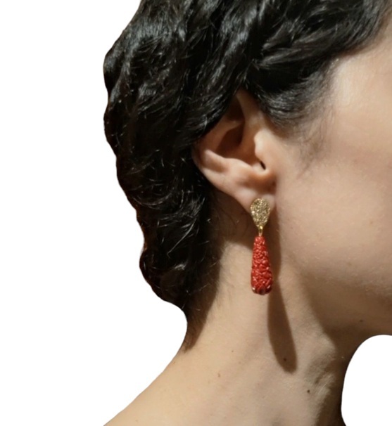 AF36ARP Aro gota tallada rojo f3