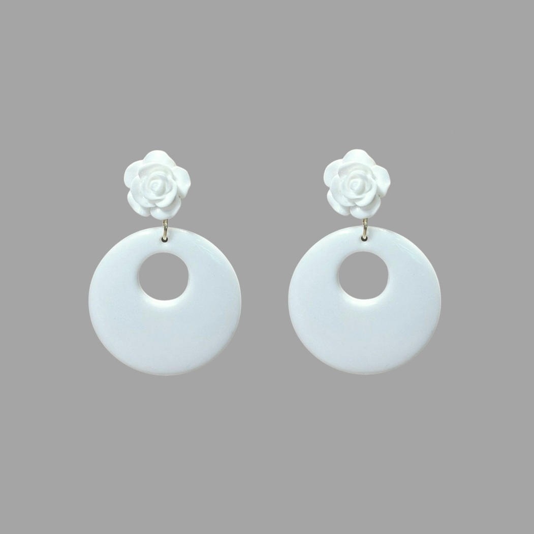 AF36BBP Aro circulo mediano flor blanco V2