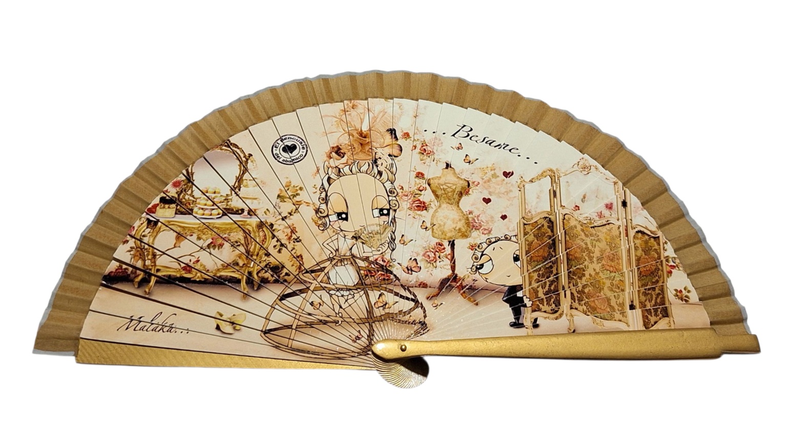 AI113B Impreso Oro Besame f2