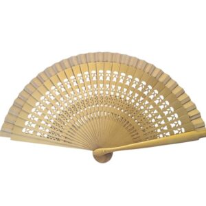 Abanico Fiesta Pequeño oro