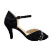 Zapatos Tango Chile - Ribete Negro plata 36-5 - f1