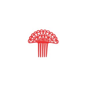 iv) Peineta mini abanico