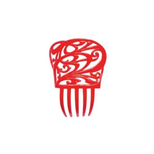 Peineta mediana 2  (14 x 11 cm)