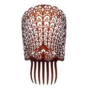 Peinetón plástico color carey