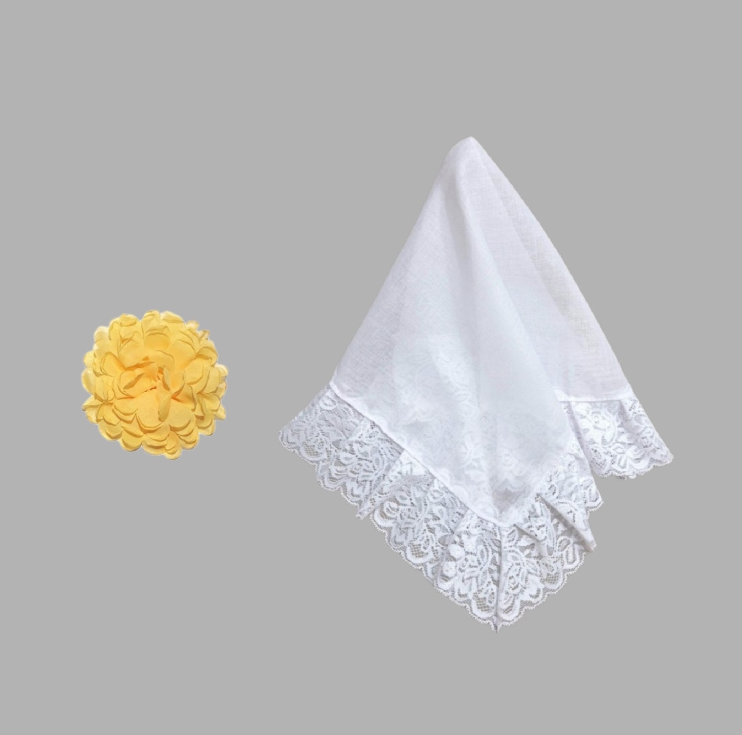 Conjunto Accesorios Cueca Chile 2 amarillo