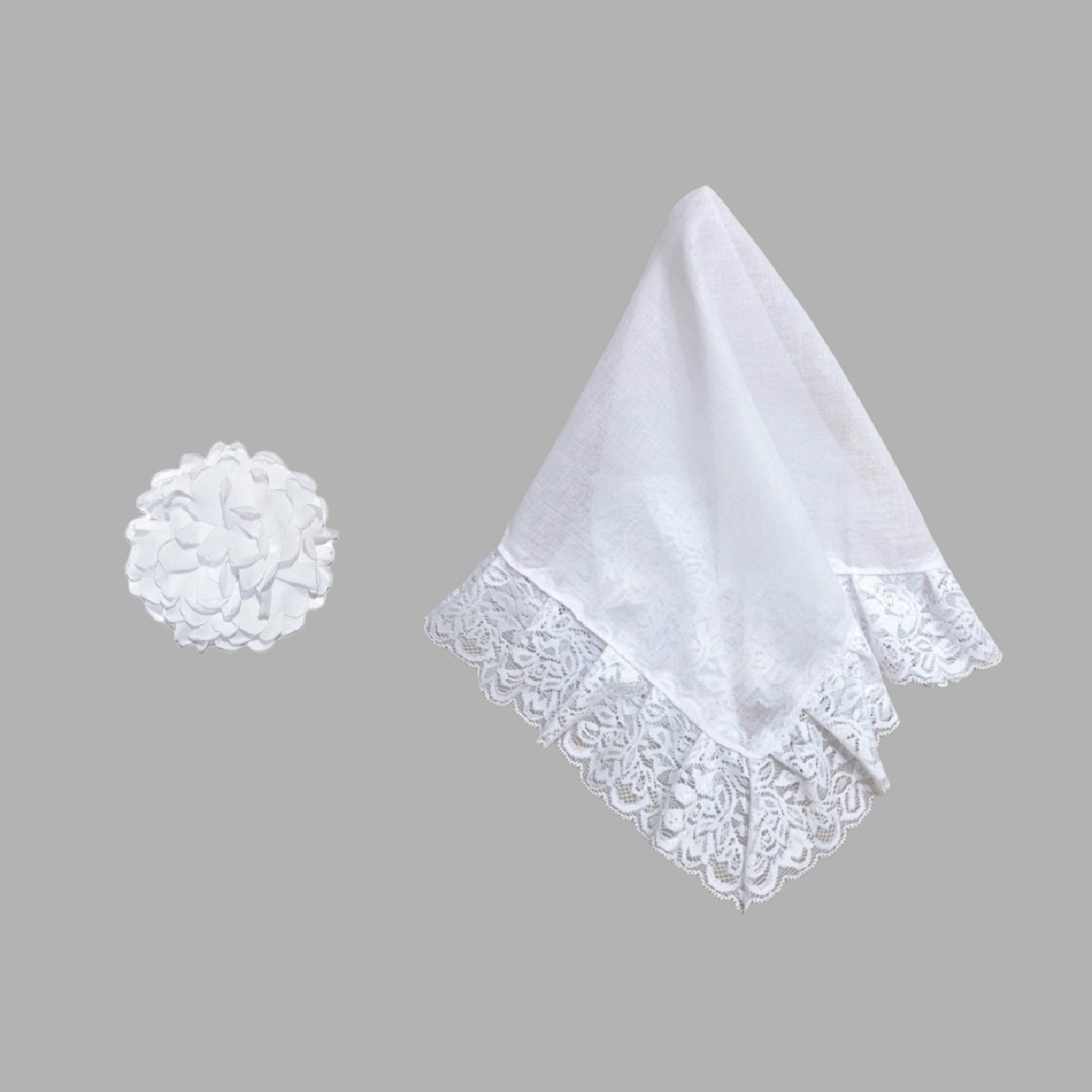 Conjunto Accesorios Cueca Chile 2 blanco