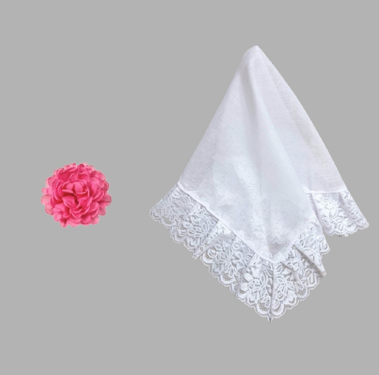Conjunto Accesorios Cueca Chile 2 fucsia