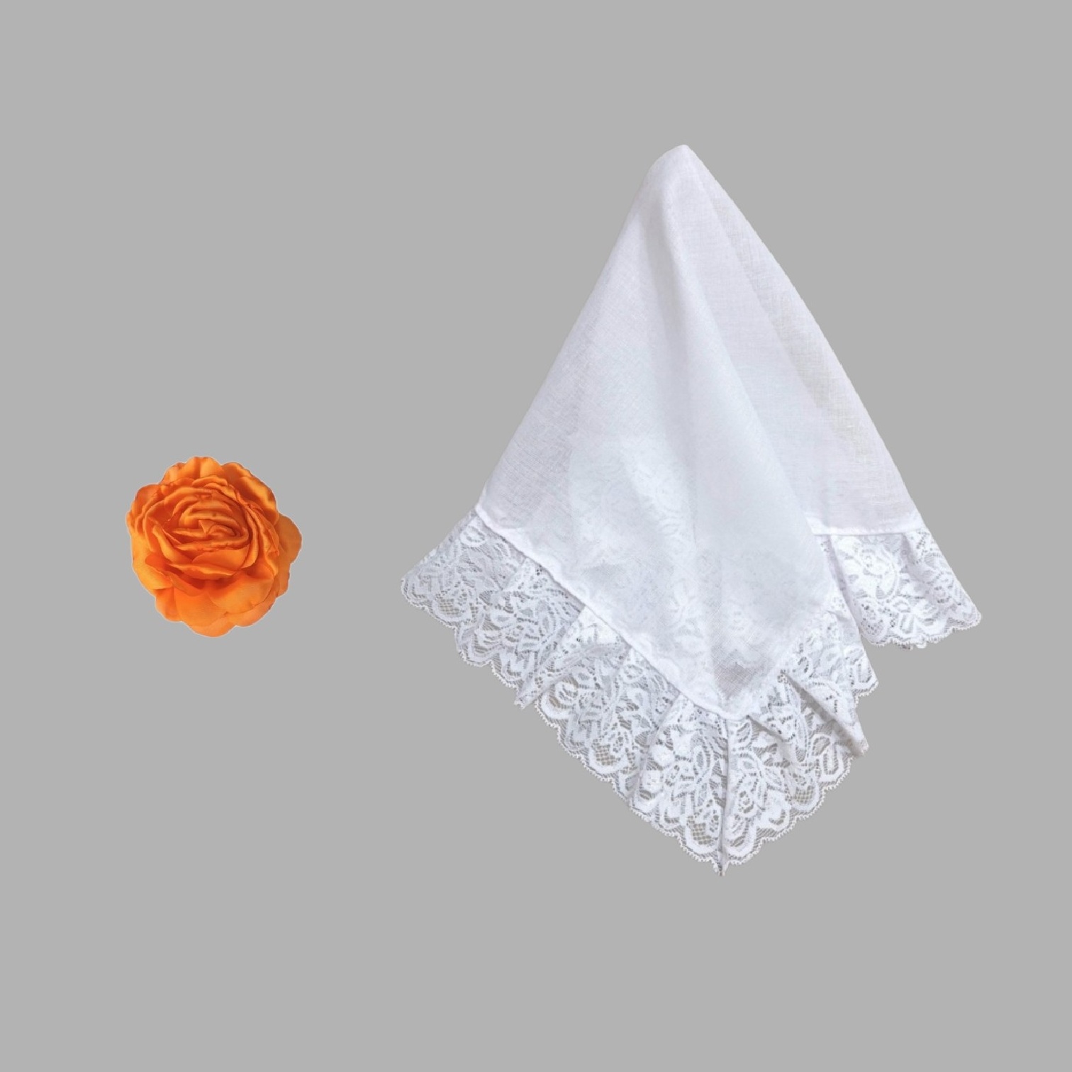Conjunto Accesorios Cueca Chile 2 naranjo